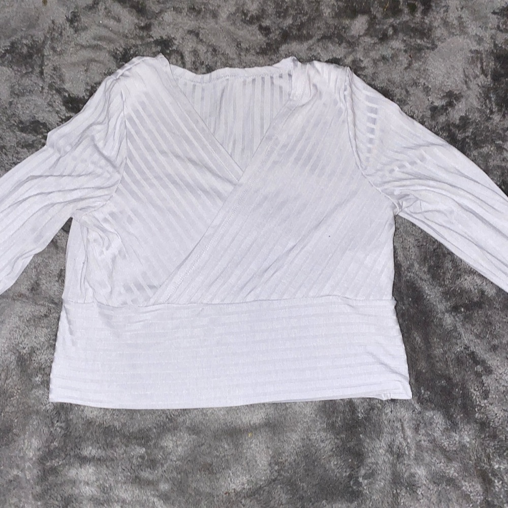 Basic long sleeve crop top